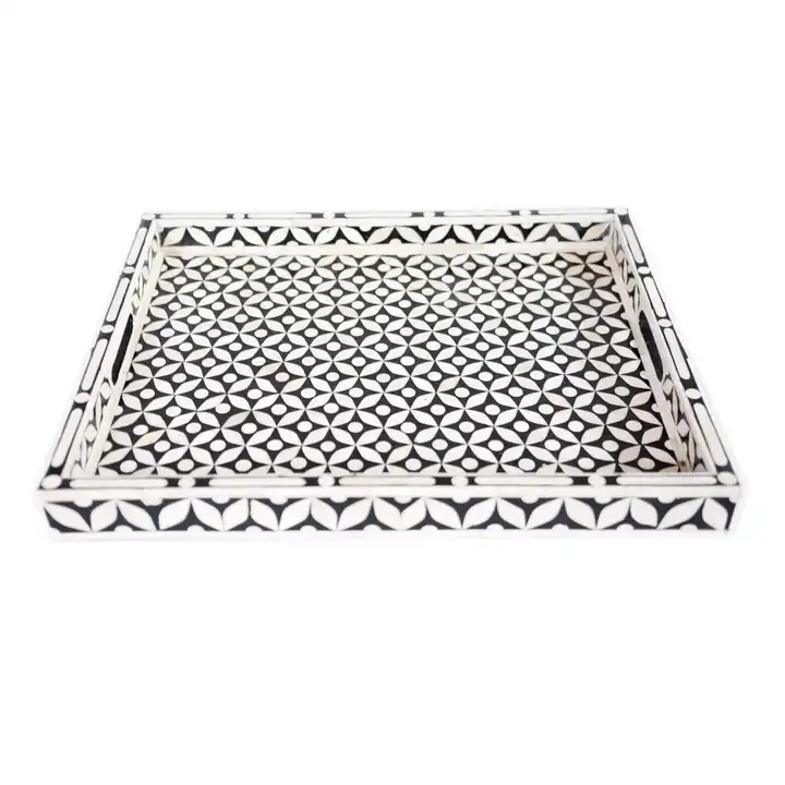 MOP Inlay Handmade Serving Tray MOP Inlay Handmade Serving Tray